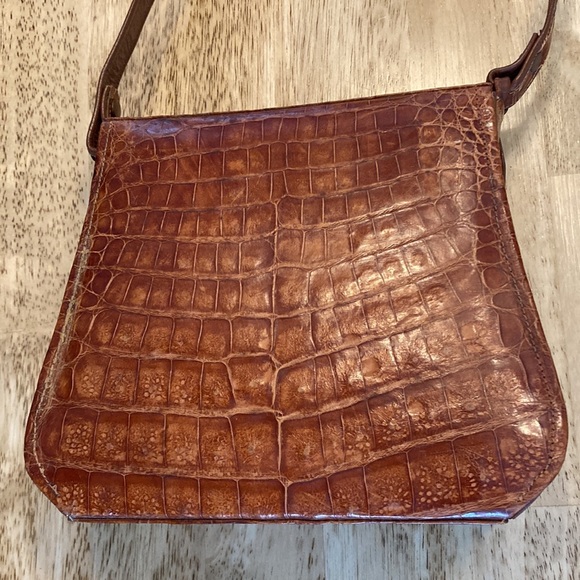 ALLIGATOR vintage “Jagator” genuine alligator bag - Picture 4 of 13